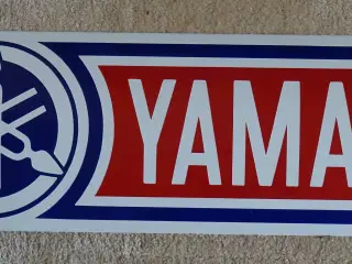 Yamaha emaljeskilt buet nyt