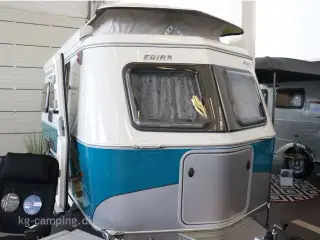 2024 - Eriba Touring 530 Urban Harbour Blue Edition   NYHED - Populær rejsevogn - Harbour Edition med alt, hvad du kan tænke dig af udstyr.