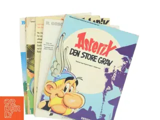 4 stk Asterix: Den store grav af René Goscinny (Bog)