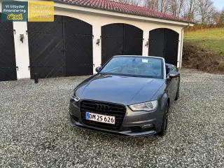 Audi A3 1,8 TFSi 180 Attraction Cabriolet S-tr.