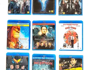 17 Blu-ray film fra "A - Z"