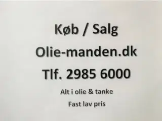 Afblændingsattest på tidligere afblændet tank