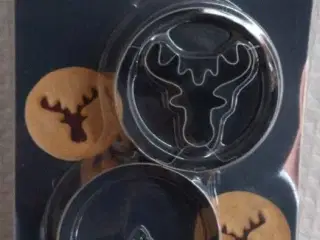 Rensdyr fyldte cookies udstikker