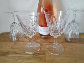 Franske vinglas til rødvin.