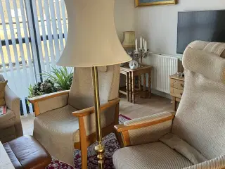 Standerlampe i Messing