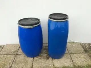 120 L Plasttønder / Lågfade