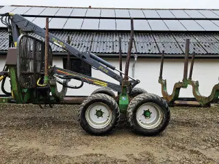 Farma skovvogn T12 / joystick / hydraulisk udskud