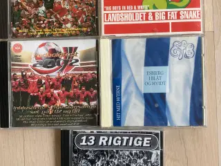 CD fodboldsange