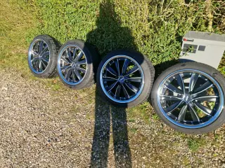 18" Chrom Alufælge 4 x 108