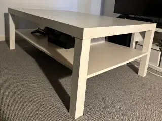 Hvidt IKEA sofabord - LACK
