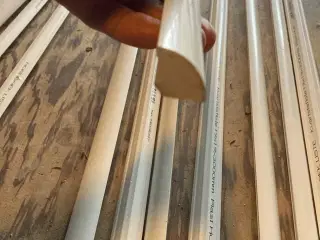 Kvartstaf plast lister