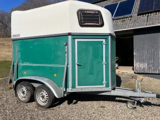 Grøn Böckmann duo G hestetrailer sælges 🐴