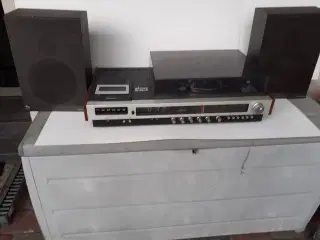 Pladespiller/ kasettespiller 
