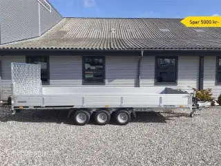 0 - Martz GT Universal 500/3 UNIVERSALTRAILER MED TIP. 3500 KG. FLYTBAR SPIL. ALUSIDER.
