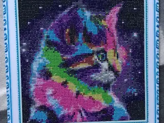 Diamond painting Kat..